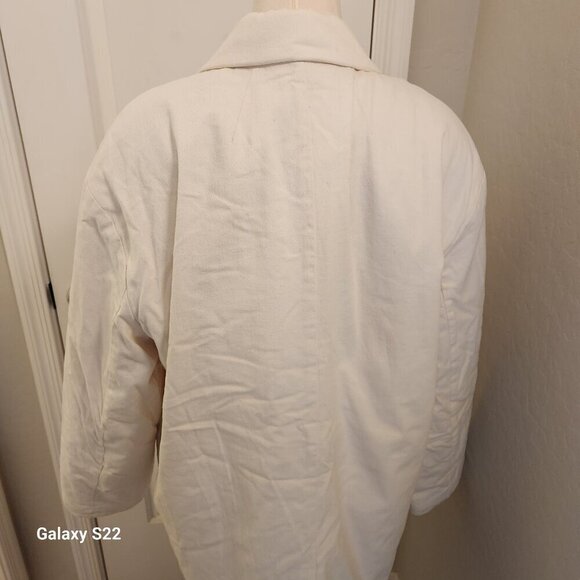 Madewell Coat Off White/Cream. NWT. Size XL. Padded - Picture 12 of 16